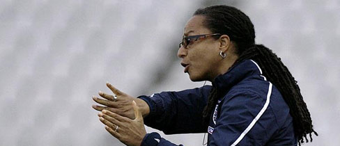 England Coach Hope Powell